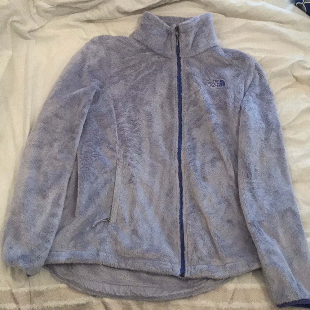 Violet North Face.. barley worn.